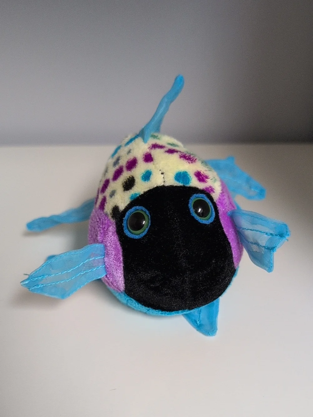 🩵3/$20🩵 Webkinz Lilkinz Polka Back Fish Webkinz GANZ Collectible Y2k - Picture 5 of 5